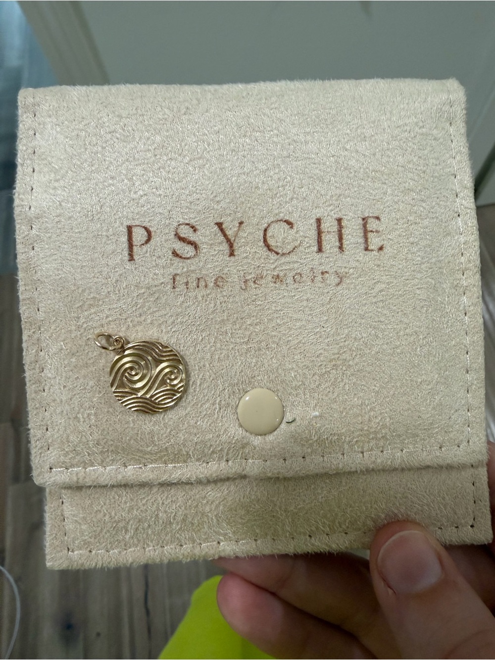 Psyche Fine Jewelry Poseidon’s Changing Tide charm 14k gold